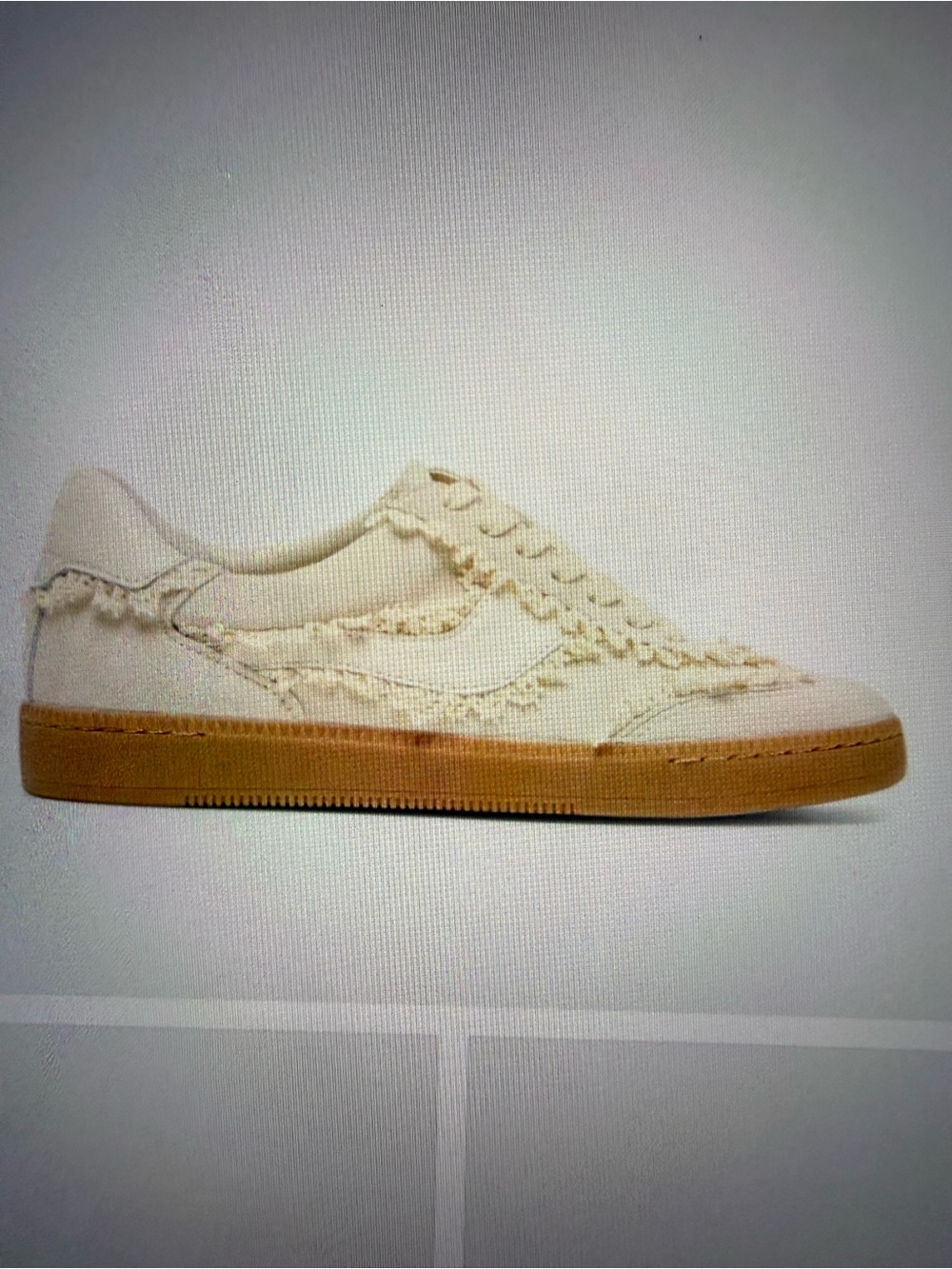 Dolce Vita Cream Notice Low-Top Sneakers